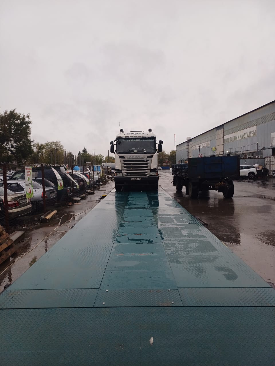 Установлены автомобильные весы в Ростовской области