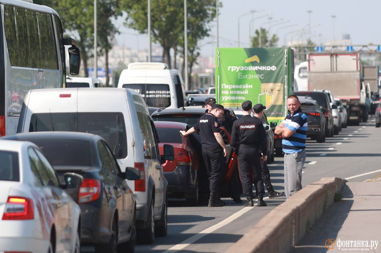 санкт петербург пробки