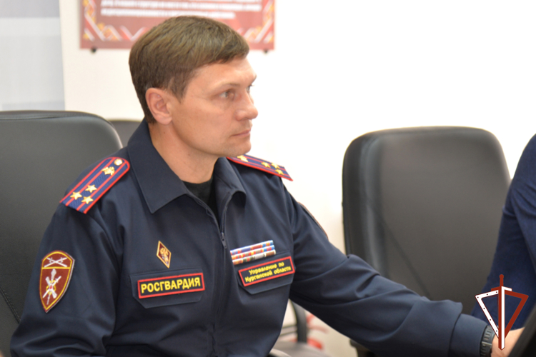 Вопросы охраны правопорядка обсудили в курганском управлении Росгвардии 