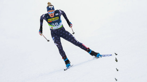 Лыжница сборной США Джессика Диггинс.
