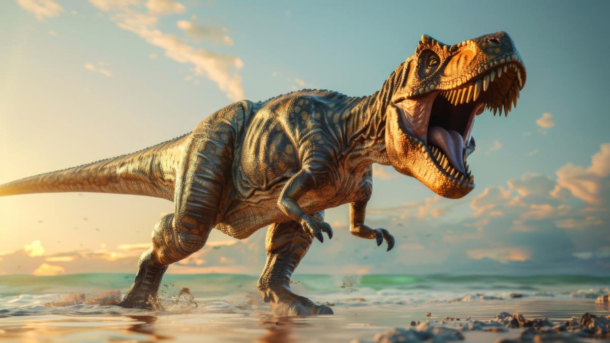 Тираннозавр рекс в дикой природе