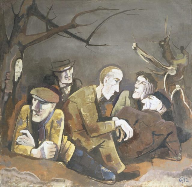 Карл Хофер. Безработные. 1932