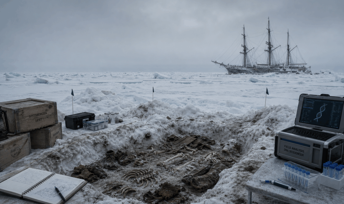 В Канаде успешно прошло исследование ДНК моряков из экспедиции Франклина