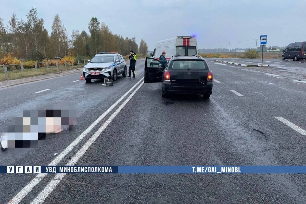 Трагедия на трассе Р23 – в Солигорском районе насмерть сбили пешехода