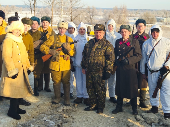 В Мордовии росгвардеец принял участие в военно-исторической реконструкции