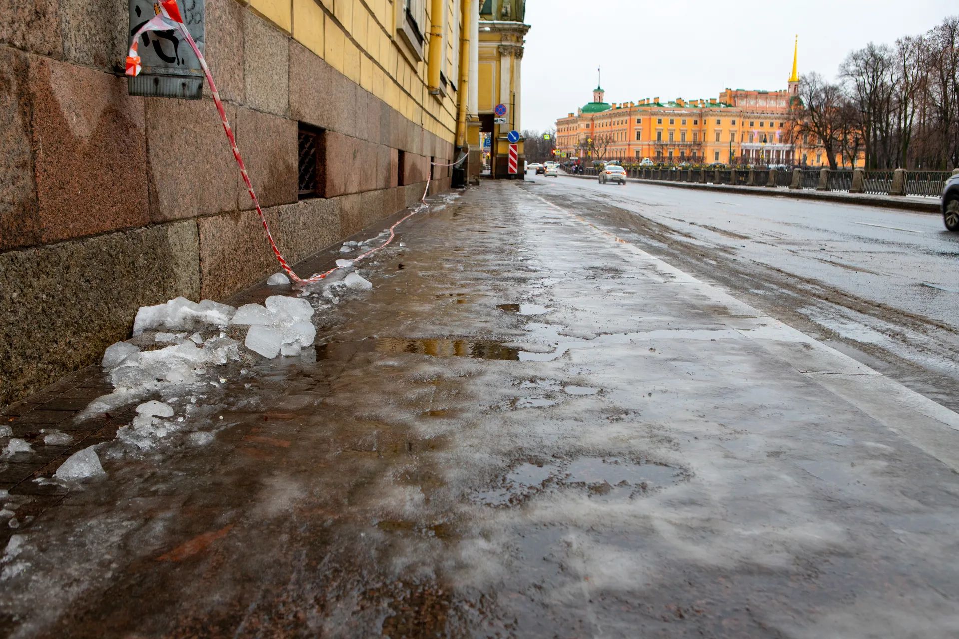 Оттепель в петербурге