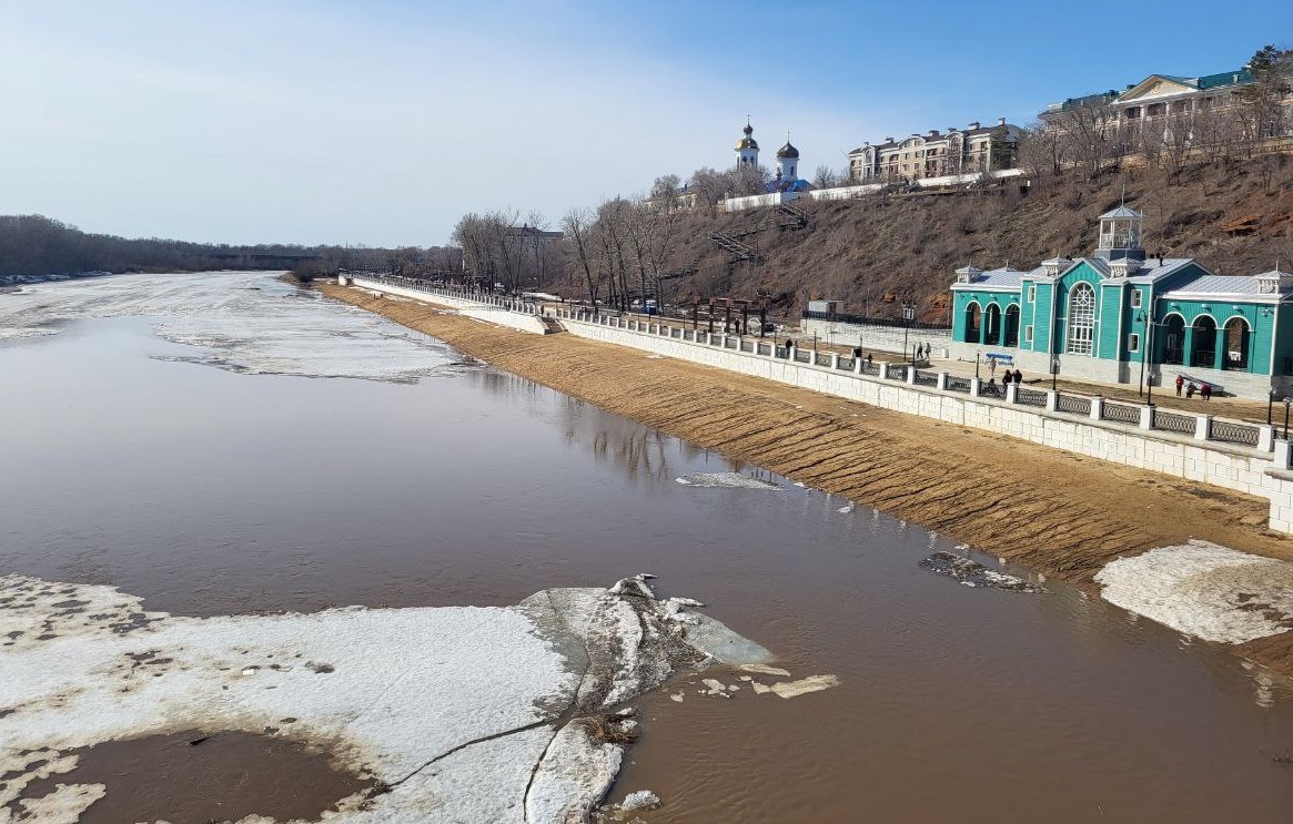 оренбург на реке урал