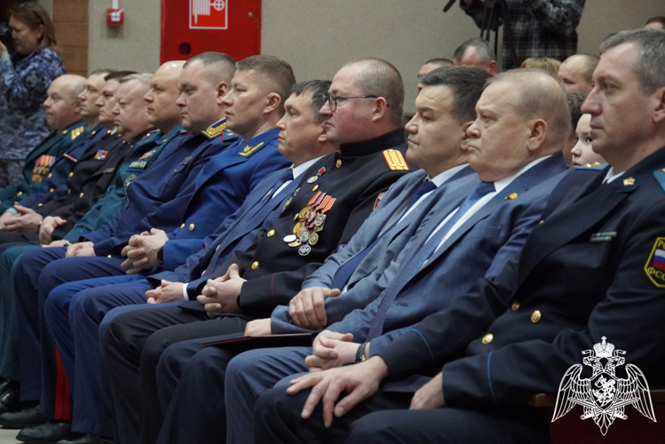 Торжественное мероприятие, посвященное Дню войск национальной Российской Федерации, состоялось в Управлении Росгвардии Чувашии