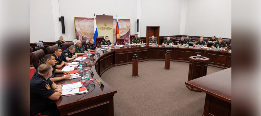 Генерал-полковник полиции Василий Сонин подвел итоги служебно-боевой деятельности курируемых подразделений Росгвардии