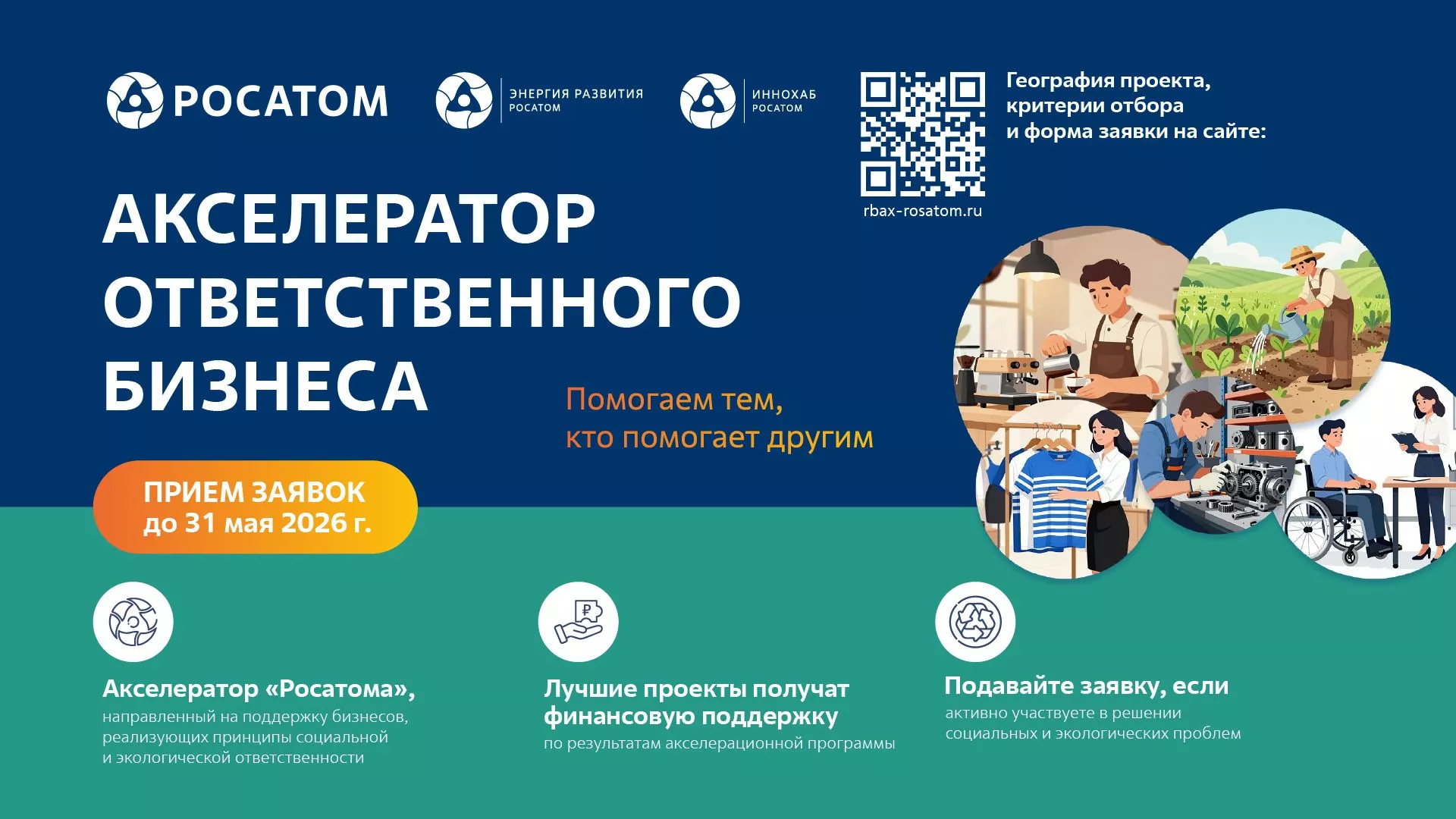 Предпринимателей Немана и Советска приглашают в третий сезон «Акселератора ответственного бизнеса»