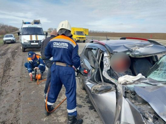 В Ростовской области женщина пострадала в ДТП