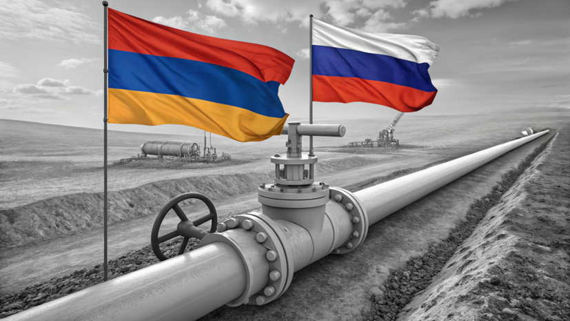 Поставки газа из России в Армению остановят на 10 дней из-за ремонта газопровода
