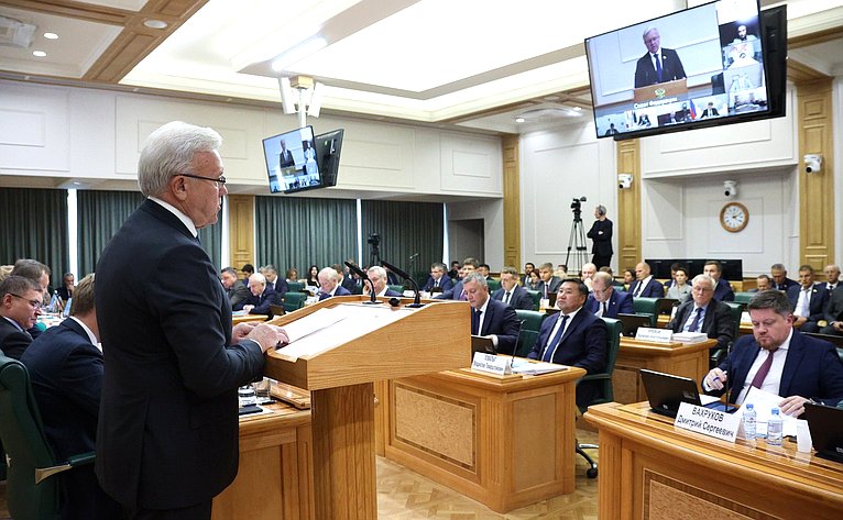 Заседание Совета по вопросам развития Сибири при Председателе Совета Федерации