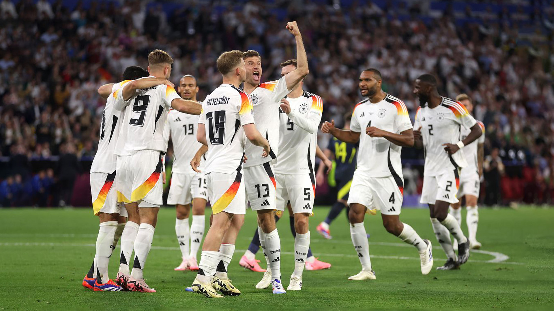 Сборная Германии разгромила Шотландию в матче открытия Евро-2024