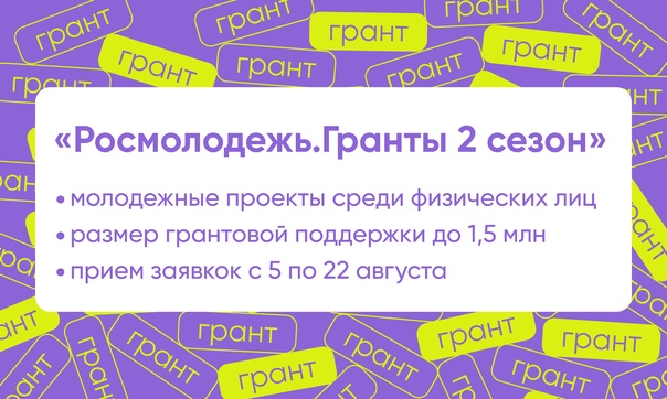 Конкурс проектов росмолодежь 2025