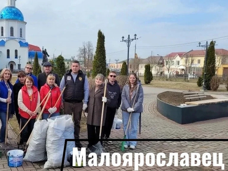 По всей Калужской области стартовали субботники