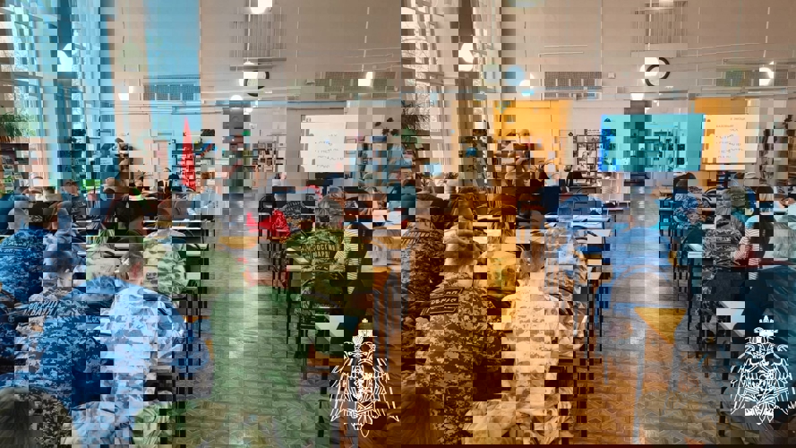 В Иванове лектор Российского общества «Знание» выступил перед росгвардейцами