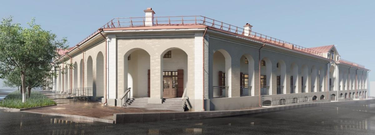 Гостиный двор в Кунгуре