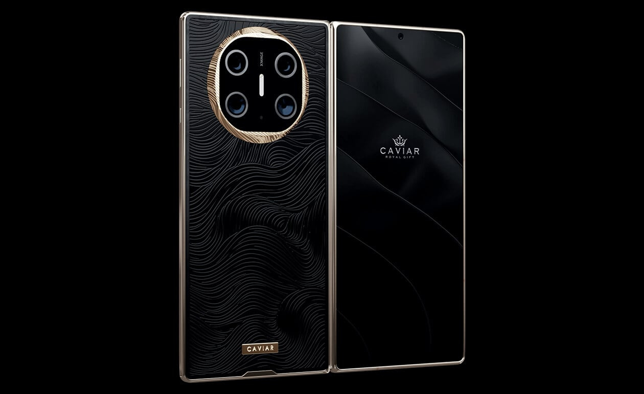 Caviar представила роскошные версии смартфонов Huawei Mate X6 и Mate 70 RS из золота и титана