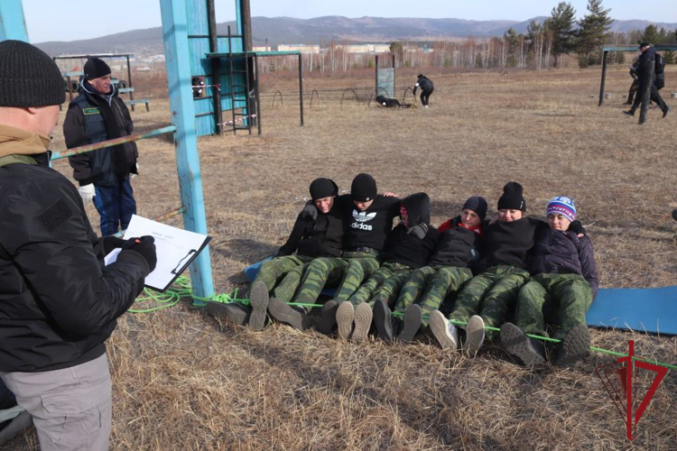 В Чите прошли военно-патриотические соревнования «Дорогой мужества»