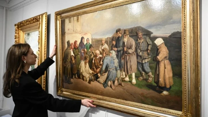 Подлинник ли? Картина Васнецова ушла с молотка за 135 млн рублей