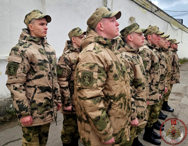 В Новгородской области 39 юношей отправятся служить в воинские части Северо-Западного округа Росгвардии