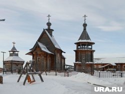 Реконструкция Обдорского острога в Салехарде 