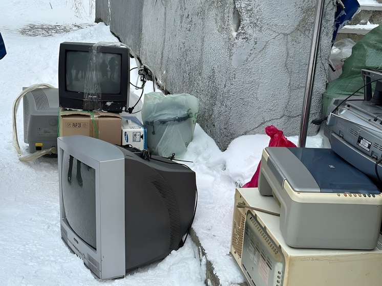 250 семей Поморья собрали три тонны сломанной электротехники