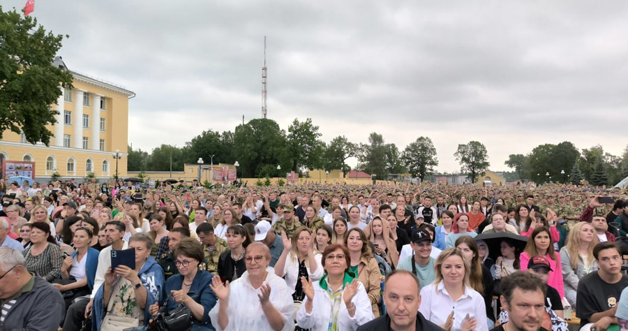 В ОДОН им. Ф.Э. Дзержинского состоялся приуроченный к 100-летию со дня образования в дивизии концерт 