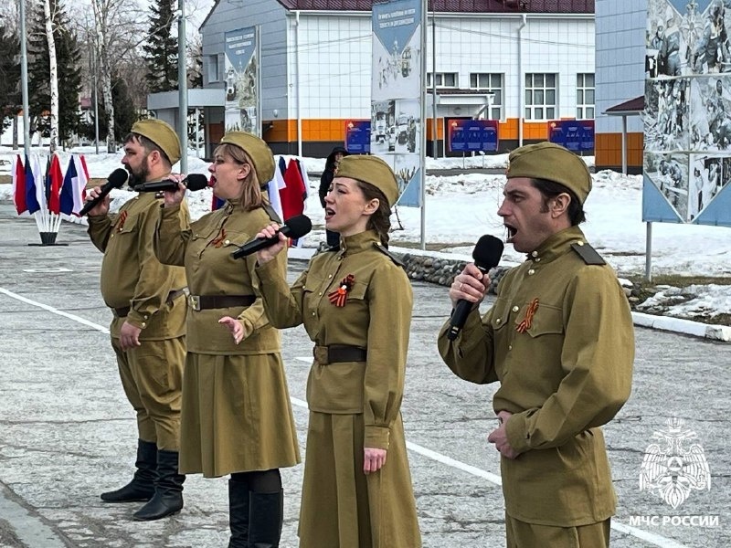 Лампада с частицей Вечного огня посетила Коченевский район