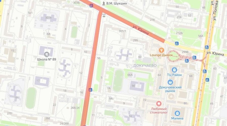 Схема перекрытия движения на время Всероссийского фестиваля «Шукшинские дни на Алтае».