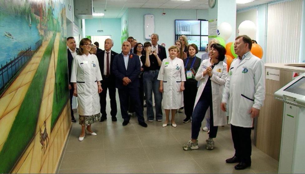 В Нижнем Тагиле после капремонта открыли детскую поликлинику