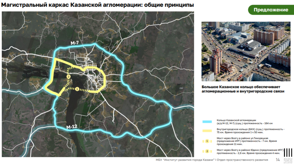 Альтернатива закольцовке БКК в городе — строить мосты через Волгу в Верхнеуслонский район