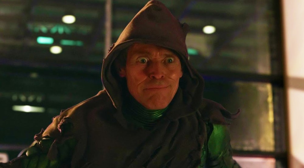 Уиллем Дефо, кадр из фильма «Человек-паук: Нет пути домой» (2021)