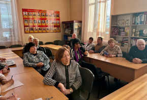 Слова благодарности и планы на будущее: встреча с ветеранами.