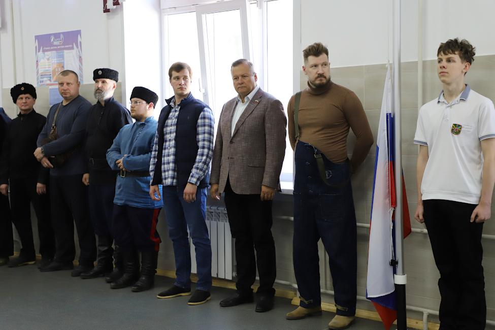 Открытие культурно-просветительского проекта «Любить Родину!» в школе №146, фото Александры Федотовой