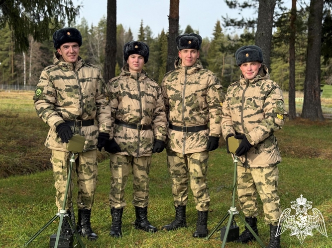 Курсанты Пермского военного института Росгвардии завершили стажировку в Сыктывкаре