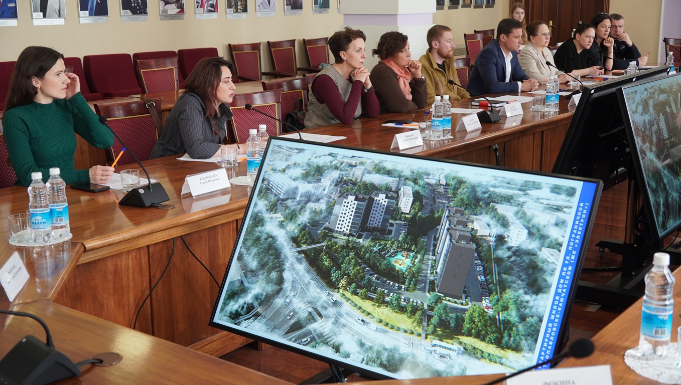 Благоустройство микрорайона по ул. Пограничная и территории экосистемы рассмотрели на Архитектурно-градостроительном совете города