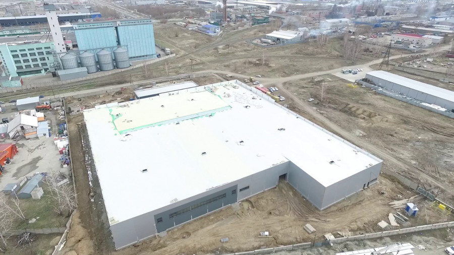 Строительство новой производственной площадки «Комплекс АГРО».