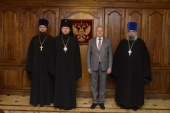 Состоялась встреча временного управляющего Ереванско-Армянской епархией с послом РФ в Республике Армения