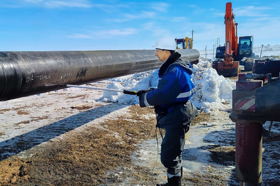 ООО «Газпром трансгаз Екатеринбург» провело ремонтные работы на I нитке газопровода-отвода к городам Орск и Новотроицк