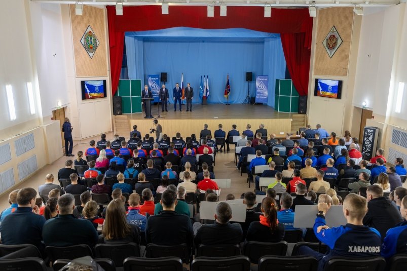 В Южно-Сахалинске открыли чемпионаты работников органов безопасности ДФО пресс-служба правительства Сахалинской области