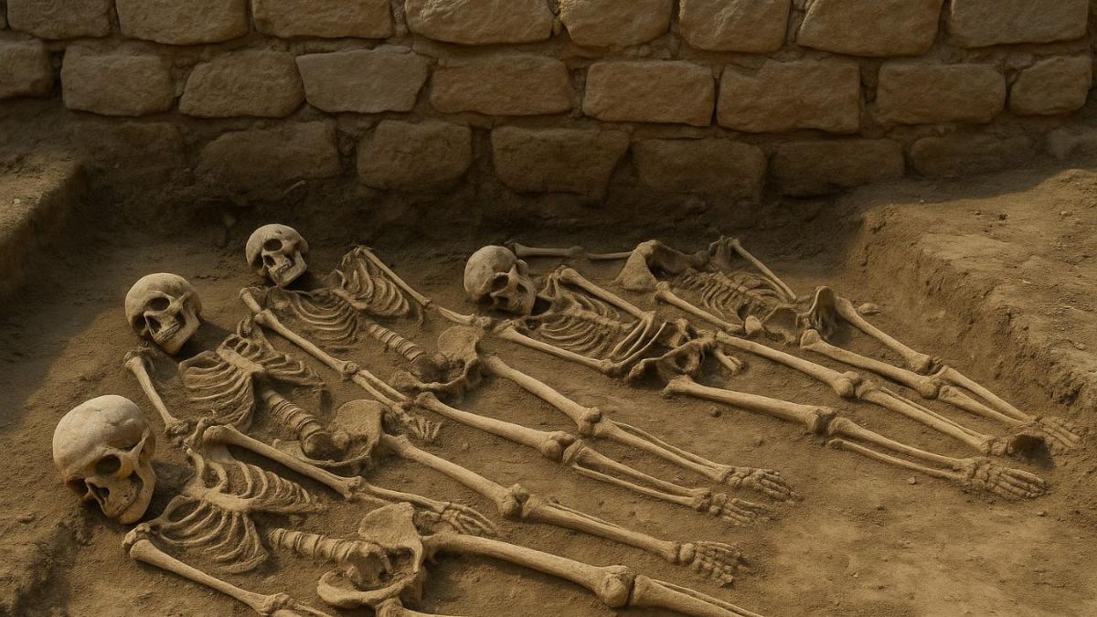 Массовое захоронение в Джераше