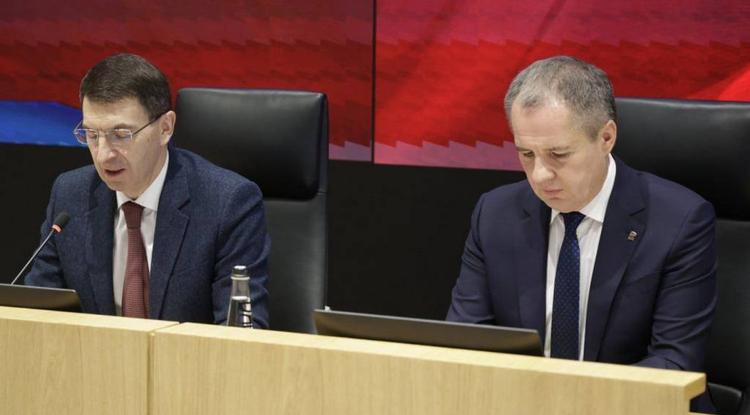 Полпред президента в ЦФО Игорь Щёголев и губернатор Вячеслав Гладков провели совещание