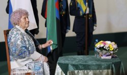 100 лет Мария Колтакова праздновала в кинотеатре «Радуга» в Белгороде