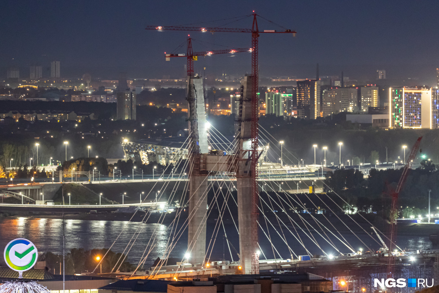 строительство моста в новосибирске
