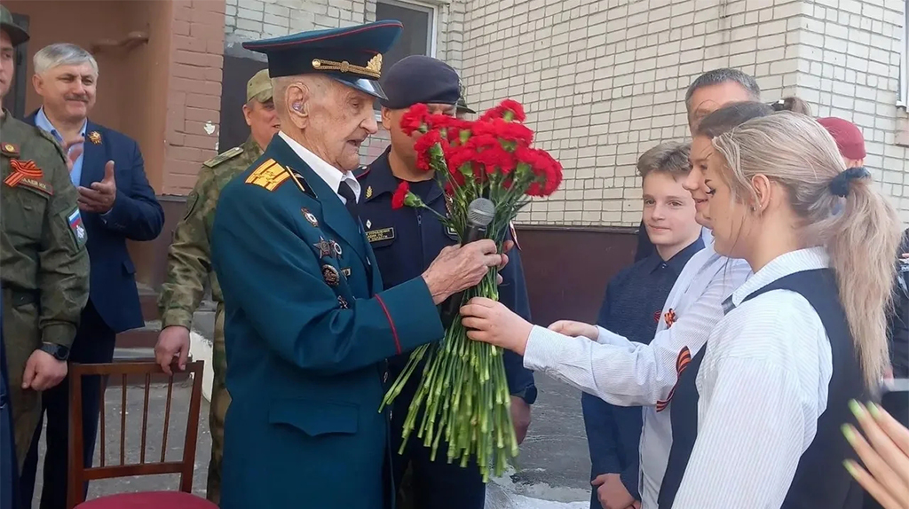 В Володарском районе зажгли «Огонь памяти» в честь 9 мая
