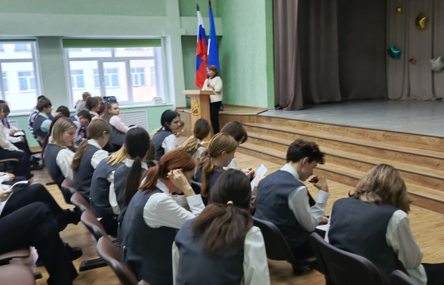 Проведены просветительские занятия для учащихся школ города Воркуты