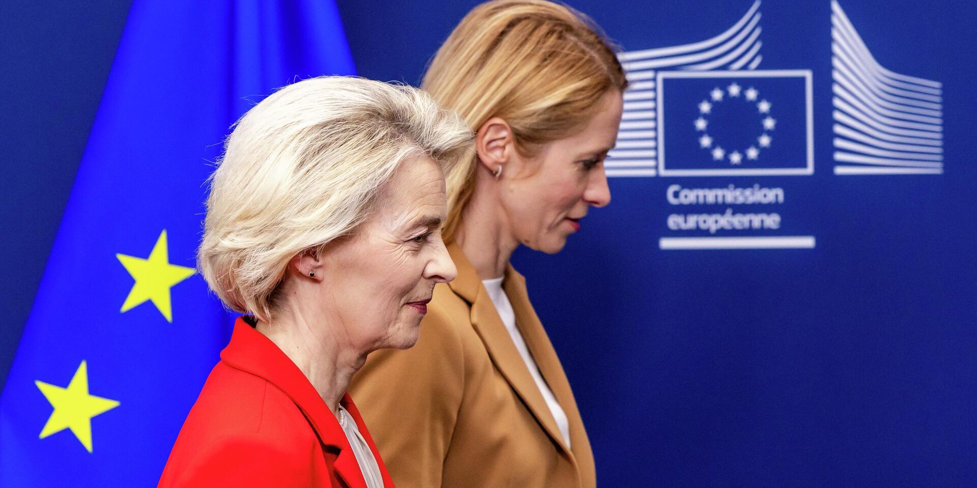 Президент Европейской комиссии Урсула фон дер Ляйен и глава внешнеполитической службы Евросоюза Кая Каллас - ИноСМИ, 1920, 13.01.2026