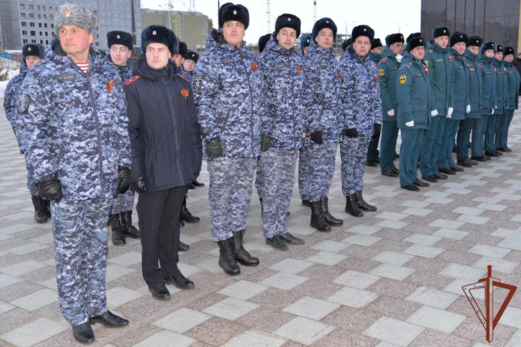 Росгвардия принимает участие в мероприятиях, посвященных Дню Великой Победы на Урале